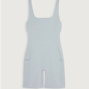 Oak & Fort Fitted Romper with pockets